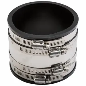 GRAINGER DX1001-44SR Shielded Transition Coupling, Pvc, 4 Inch Pipe, 4 Inch Overall Length | CQ3QMN 53UE50