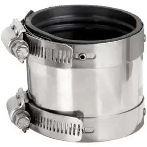 GRAINGER DX3000-22 Non-Shear Coupling, Neoprene, 2 Inch Pipe, 2 1/16 Inch Overall Length | CQ3QLU 406F31