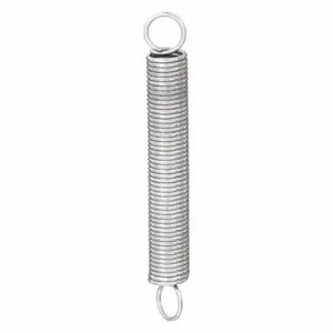 GRAINGER E20C Extension Spring, Utility, High Carbon Steel, 2 1/2 Inch Overall Length, 12 PK | CP9HDT 1NAB4