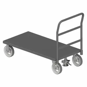 GRAINGER EPTFL36728MR95 General Purpose Steel-Deck Platform Truck, 2400 lb Load Capacity, Rubber, Solid | CQ7DNV 49DM96