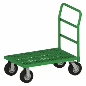 GRAINGER EPTP24368PN83T Flow-Through Steel-Deck Platform Truck, 1000 lb Load Capacity, Polyurethane | CQ7DNX 49DN76