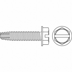 GRAINGER EYD04064GR16C Thread Forming Screw, 2 Inch Length, Hardened Steel, 1/4-20 Thread Size, F Type, 1600PK | CG9VYG 5CUX3