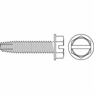 GRAINGER EYD04064GR16C Thread Forming Screw, 2 Inch Length, Hardened Steel, 1/4-20 Thread Size, F Type, 1600PK | CG9VYG 5CUX3