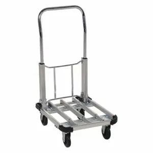 GRAINGER FAPT-1628 Aluminum-Deck Platform Truck, 300 lb Load Capacity, 16-1/2 x 16 x 6-1/2 Inch Size | CP9ACA 49EL85