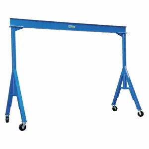 GRAINGER FHS-6-15 Fixed Gantry Crane, 6000 lb Load Capacity, 120 Inch Min. I Beam Height, 15 ft, Steel | CP9RTX 48TC34