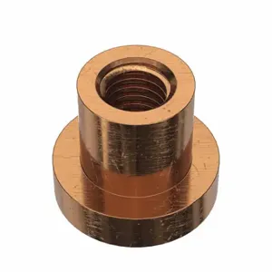 GRAINGER FLGNTBZR1145 Flange Nut, 1 1/4 5 Thread, 2 1/2 Inch Hex Height, Bronze, Not Graded, Plain | CQ2AFA 33P104