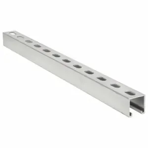 GRAINGER FS-200SS AL 36.00 Strut Channel - Slotted, Aluminum, Pla Inch, 12 ga Gauge, 3 ft Overall Length | CQ7EXB 45YV51