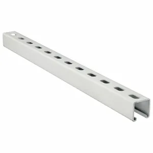 GRAINGER FS-200SS WT 18.00 Strut Channel - Slotted, Steel, Painted, 12 ga Gauge, 18 Inch Overall Length, White | CQ7EXT 45YV31