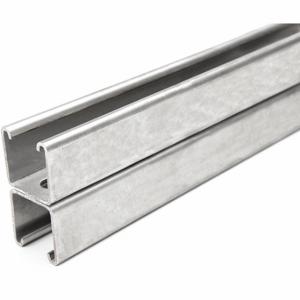 GRAINGER FS-201SS ST4 12.00 Strut Channel, Slotted Back-to-Back, 304 Stainless Steel, 12 ga Gauge, 1 ft Overall Length | CQ7FFB 45YW89