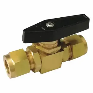 GRAINGER G-PMYS-50 Ball Valve, 1/2 Inch Pipe, 1/2 Inch Tube, 1000 PSI CWP, -40-300 Deg F | CQ2LKQ 1WMU1