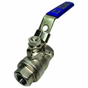 GRAINGER SSV-150 Ball Valve, 1 1/2 Inch Pipe, 1, 500 PSI CWP, 0-400 Deg F | CQ2LKA 20K959