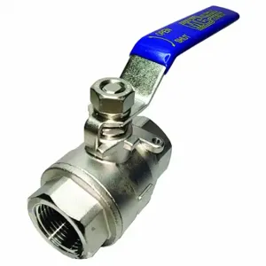 GRAINGER SSV-125NLH Ball Valve, 1 1/4 Inch Pipe, 1, 500 PSI CWP, 0-400 Deg F, Lever Handle | CQ2LQU 20K950