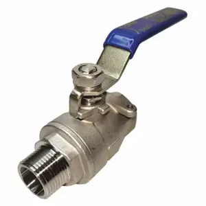 GRAINGER G-SSVM-75NLH Ball Valve, 3/4 Inch Pipe, 2000 PSI CWP, 0-400 Deg F, Lever Handle | CQ2LLP 20K935