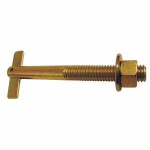 GRAINGER GCPT38334 T-Anchor, 0.375 Inch Overall Dia, 3 3/4 Inch Overall Length, 3/8 Inch-16 Thread Size, 4 PK | CP7NYT 15W103