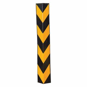 GRAINGER GNRSCG80YB Speed Bump Corner Guard, Rubber, 31 1/4 Inch Size Lg, 1/4 Inch Size Width, Black/Yellow | CQ3PDN 49ZZ41