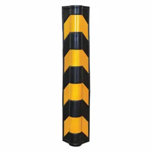 GRAINGER GNRSCG90YB Speed Bump Corner Guard, Rubber, 36 Inch Size Lg, 3/4 Inch Size Width, Black/Yellow | CQ3PDL 49ZZ42