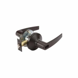 GRAINGER GP 148 MIA 613 234 ASA SFL Door Lever Lockset, Grade 2, Mia Straight, Oil Rubbed Bronze, Not Keyed, Lever | CP9CTG 53DL56