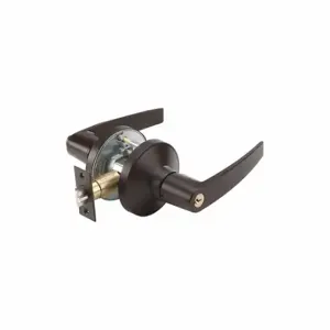 GRAINGER GP 116 MIA 613 234 ASA SCC Door Lever Lockset, Grade 2, Mia Straight, Oil Rubbed Bronze | CP9CTB 53DL39