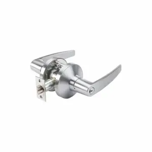 GRAINGER GP 115 MIA 626 234 ASA SCC Door Lever Lockset, Grade 2, Mia Straight, Satin Stainless Steel | CP9CTJ 53DL22