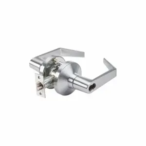 GRAINGER GP 148 PHL 626 234 ASA SFL Door Lever Lockset, Grade 2, Phl Angled, Satin Stainless Steel, Not Keyed, Lever | CP9CUK 53DL55