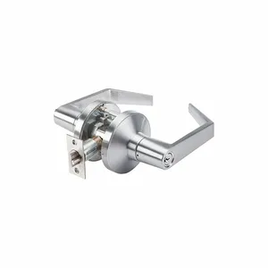 GRAINGER GP 148 PHL 626 234 ASA SCC Door Lever Lockset, Grade 2, Phl Angled, Satin Stainless Steel | CP9CUG 53DL60