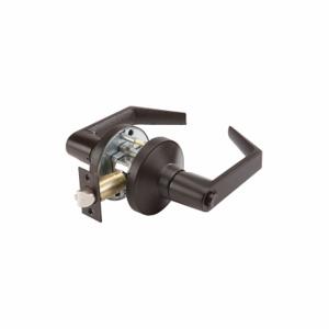 GRAINGER GP 176 PHL 613 234 ASA Door Lever Lockset, Grade 2, Phl Angled, Oil Rubbed Bronze, Not Keyed | CP9CUD 53DL75