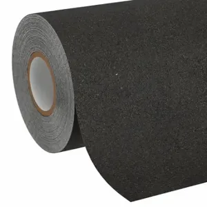 GRAINGER GRAN5063 Anti-Slip Tape, Fine, 80 Grit Size, Solid, Black, 12 Inch X 60 Ft, 28 Mil Thick | CP7PCG 448K76