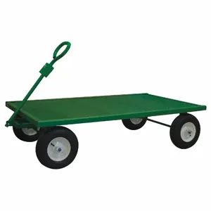 GRAINGER GT5WT-3660-12PN-83T Wagon Truck, 800 Lbs. Load Capacity, Pneumatic Wheel Type, 12 Inch Wheel Diameter | CD2MUX 423P53