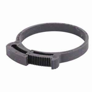 GRAINGER HC-59-PA66-BK Hose Clamp, Nylon, Black, Double Tooth, 2.34 Inch 2.54 Inch Clamping Dia | CQ4UUE 56LW48