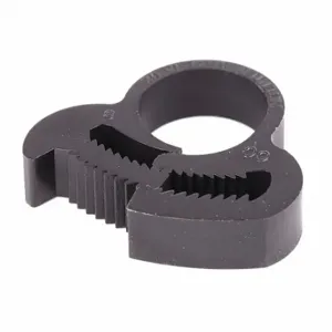 GRAINGER HC-CC-PA66-BK Hose Clamp, Nylon, Black, Double Tooth, 0.45 Inch 0.53 Inch Clamping Dia | CQ4UTK 56LW28