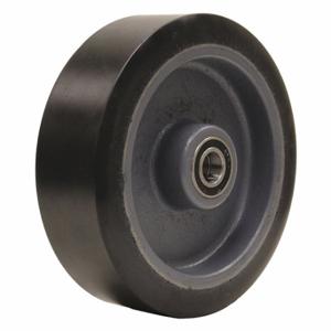 GRAINGER HC10030S6-16-6205-826 Polyurethane Tread On Iron Core Wheel, 10 Inch Wheel Dia, 3 Inch Wheel Width, Black | CQ3VLC 52YU02