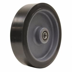 GRAINGER HC12030S6-16-6205-826 Polyurethane Tread On Iron Core Wheel, 12 Inch Wheel Dia, 3 Inch Wheel Width, Black | CQ3VLE 52YU03