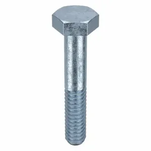 GRAINGER HCI502501500FTUSA-1600P Hex Head Cap Screw, Steel, Grade 5, Zinc Plated, 1/4 20, Coarse, 1 1/2 Inch Length | CQ6XHH 4YJT3