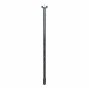 GRAINGER HCSG5ZP5161810 Hex Head Cap Screw, Steel, Grade 5, Zinc Plated, 5/16 18, Coarse, 10 Inch Length | CQ6XJD 30Z159