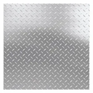 GRAINGER HDP.188X12-12 Carbon Steel Square Tread Plate, 3/16 Inch Thick, 12 Inch X 12 Inch Nominal Size | CQ7FXE 3DRV6