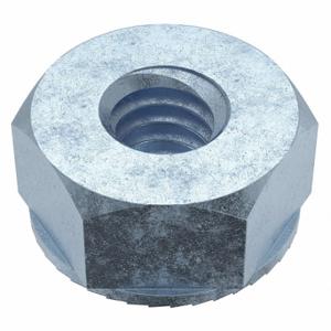 GRAINGER HFNI2-12-050P Lock Nut, Serrated, #12-24 Thread Size, Steel, Grade 2, Zinc Plated, 7/16 Inch Hex Width | CQ2JTD 15D981