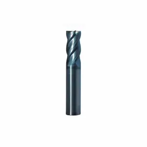 GRAINGER HGWS40250-06.312 Corner Radius End Mill, Nacro Finish, 4 Flutes, 1/4 Inch Milling Dia, Straight | CQ2CYG 54RE15