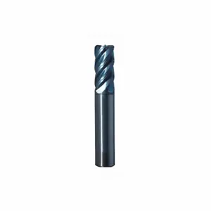 GRAINGER HGW50500-06 1.25 Corner Radius End Mill, Nacro Finish, 5 Flutes, 1/2 Inch Milling Dia, Straight | CQ2DDT 54RF25