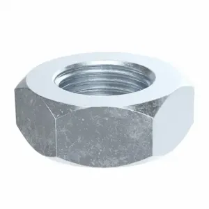 GRAINGER HN4001200A0 Hex Nut, 1.75 dia Thread, Not Graded, Zinc Plated, 100 PK | CQ2AHJ 185Z68