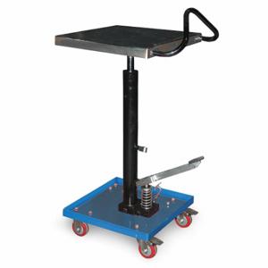 GRAINGER HT-02-1616A Manual Mobile Post-Lift Table, 200 lb Load Capacity, 16 Inch Size x 16 Inch Size Platform | CQ2NGC 4ZD19
