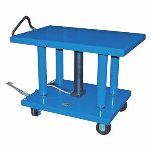 GRAINGER HT-60-3248 Manual Mobile Post-Lift Table, 6000 lb Load Capacity | CQ2NGF 4ZD27