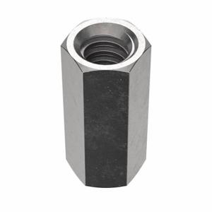 GRAINGER HXCNSSR346 Coupling Nut, 3/4 Inch -6 Thread, 1 Inch Hex Width, Stainless Steel, 18-8, Plain, 2 PK | CQ2AEW 33P076