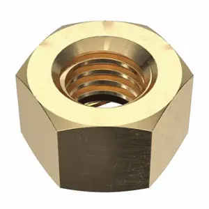 GRAINGER HXNTBSR1145 Hex Nut, 1 1/4 5 Thread, 2 Inch Hex Width, 1 1/4 Inch Hex Height, Brass, Not Graded | CQ2AGK 33P176