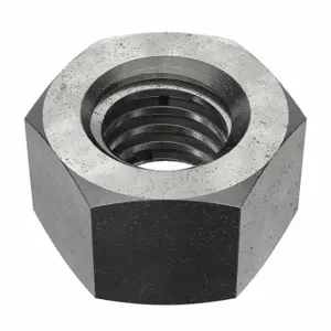 GRAINGER HXNTG2R1124 Hex Nut, 1 1/2 4 Thread, 2 3/8 Inch Hex Width, 1 1/2 Inch Hex Height, Steel, Grade 2 | CQ2AGF 33P246