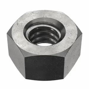 GRAINGER HXNTG2R588 Hex Nut, 5/8 8 Thread, 1 1/16 Inch Hex Width, 39/64 Inch Hex Height, Steel, Grade 2 | CQ2AKM 33P232