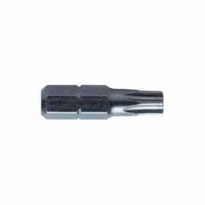 GRAINGER J60564 Insert Bit, T45 Fastening Tool Tip Size, 1 Inch Overall Bit Length, Hex Shank, S2 Steel | CQ4LMF 1Q826