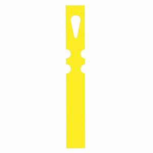 GRAINGER KTAGYL Blankoanhänger, beschichtetes Papier, gelb, 0.009 Zoll dick, rechteckig, 1000er-Pack | CP7RLD 8GKM9