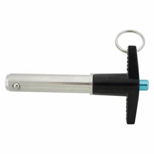 GRAINGER LBT-SS3106 Quick Release Pin, T-Handle, 17-4 Stainless Steel, 1/4 Inch Shank Dia | CQ7FKN 410L33
