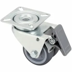 GRAINGER LDA-PATH 50G-FI Low-Profile Standard Plate Caster, 2 Inch Dia | CQ6XZL 490V30