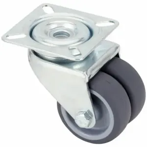 GRAINGER LDA-PATH 50G Low-Profile Standard Plate Caster, 2 Inch Dia, Swivel | CQ6XZQ 490V29